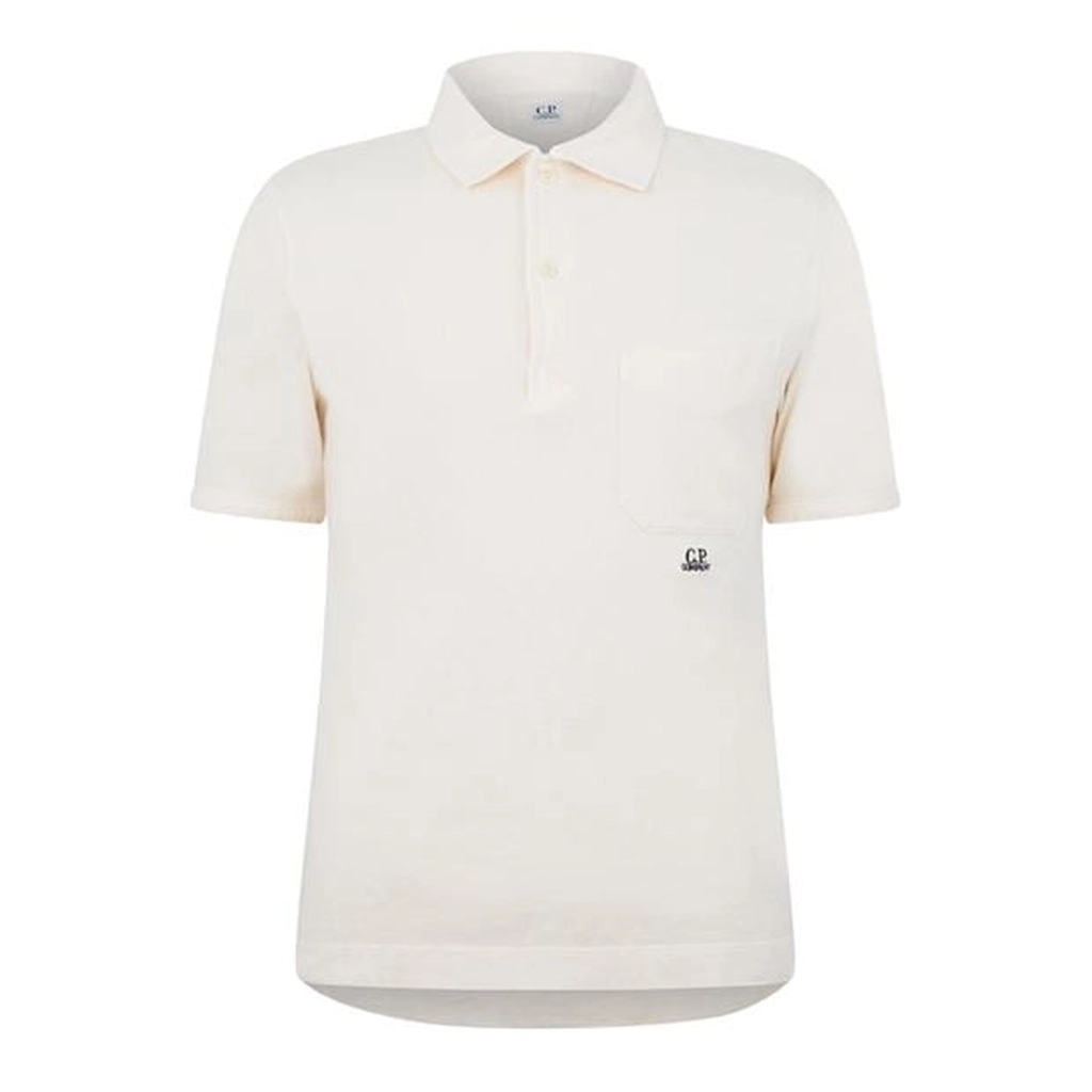 CP Company CP Logo Polo Sn42 - Beige